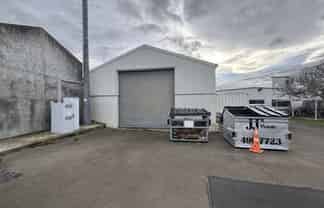 Practical workshop and yard