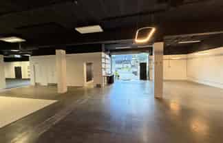 GREY LYNN GROUND FLOOR OFFICE + ROLLER DOOR