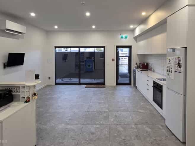 Refurbished workshop, offices and apartment
