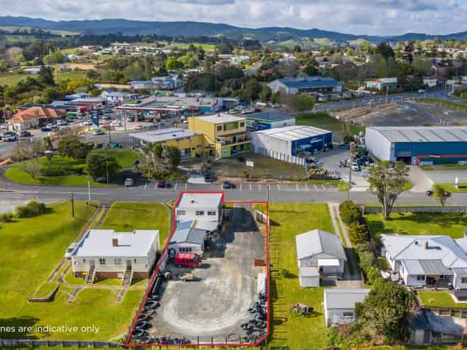 Retail and yard space in a key commercial location