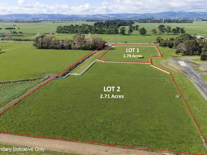 Lot 1 and 2,  Kairanga Bunnythorpe Road, Kairanga
