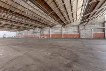 Large warehouse in port precinct