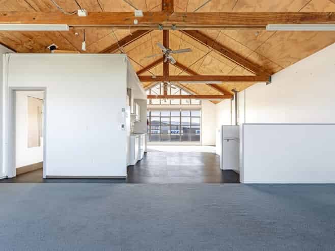 City fringe office with coastal views