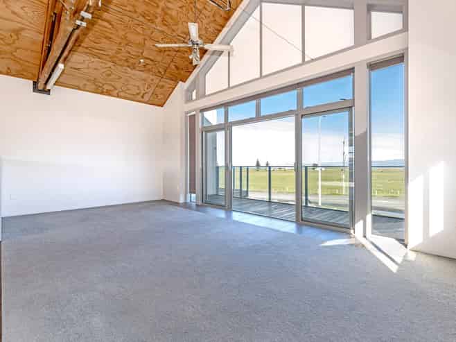 City fringe office with coastal views
