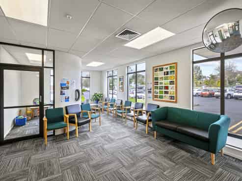 Strategic healthcare investment with landholding
