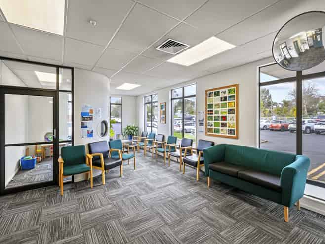 Strategic healthcare investment with landholding
