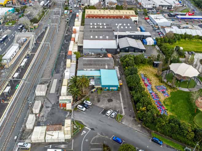 Strategic position adjacent Henderson station