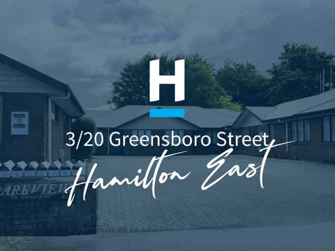 3/20 Greensboro Street, Hamilton East