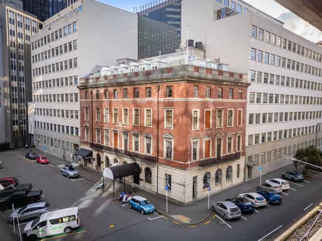 Trophy heritage hotel, Wellington CBD core