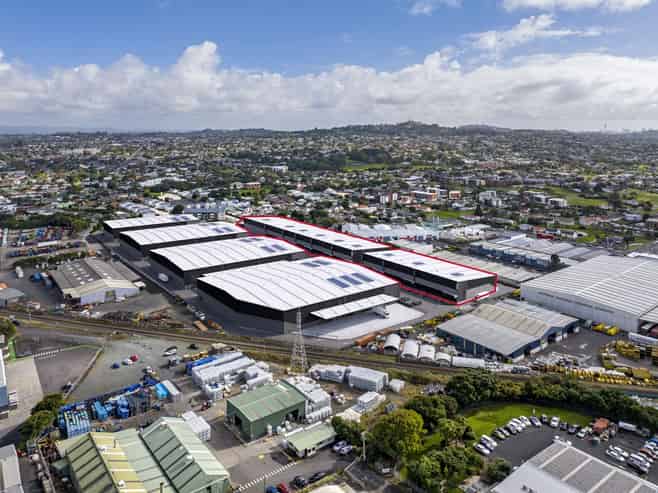 Brand-new industrial units in Onehunga
