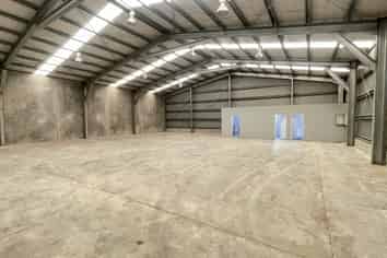 Clear Span Storage with office ready to occupy