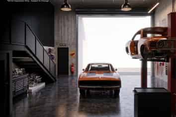 High-Stud Workshop + 2 Bedroom Apartment Above