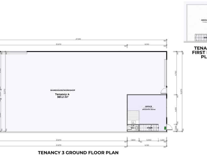 Secure yard/parking + warehouse and office