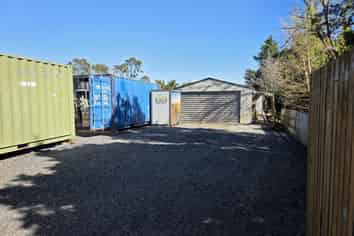 Secure commercial yard & workshop in Tuakau