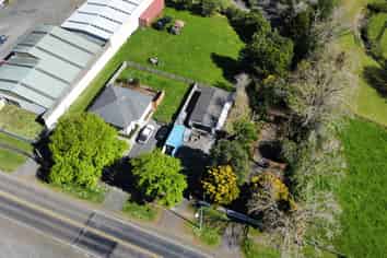 Secure commercial yard & workshop in Tuakau