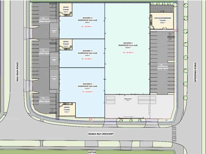 Four new freehold industrial buildings