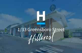 1/33 Greensboro Street, Hillcrest
