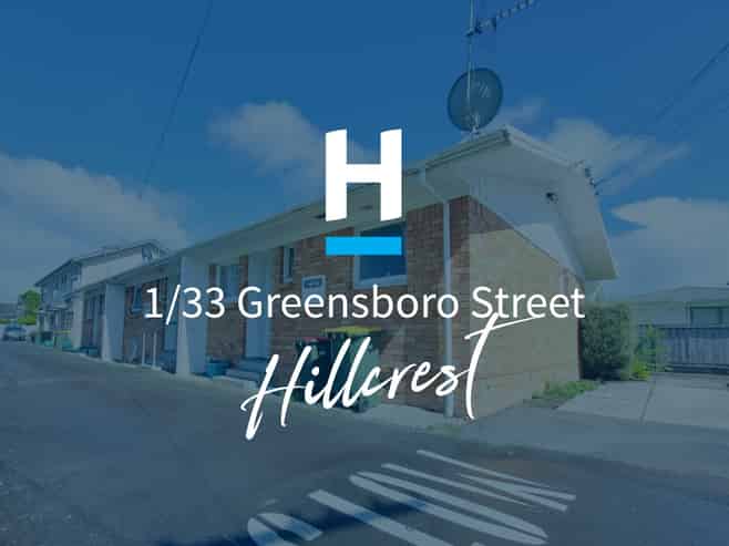 1/33 Greensboro Street, Hillcrest