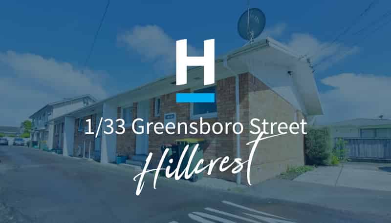 1/33 Greensboro Street, Hillcrest