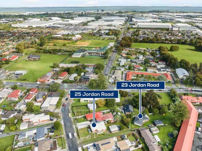 23 & 25 Jordan Road, Mangere