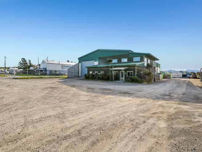 Modern industrial facility, 90% NBS