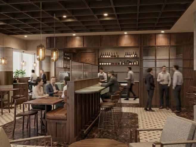 Modern Workspace on Waterfront