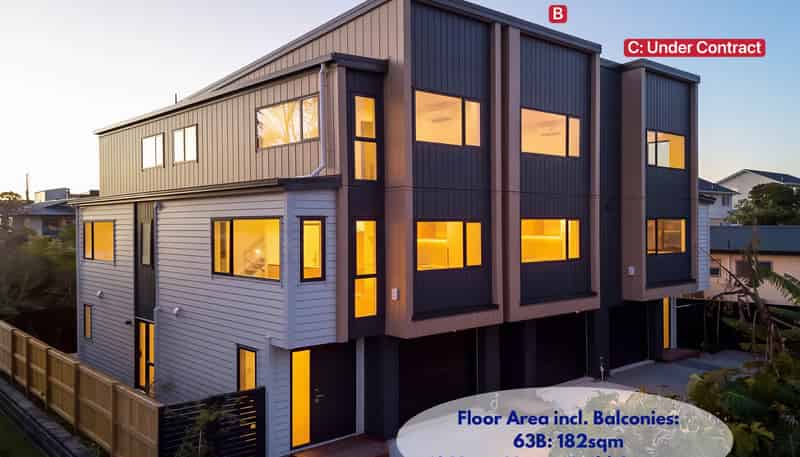 63A, B, C Arawa Street, New Lynn