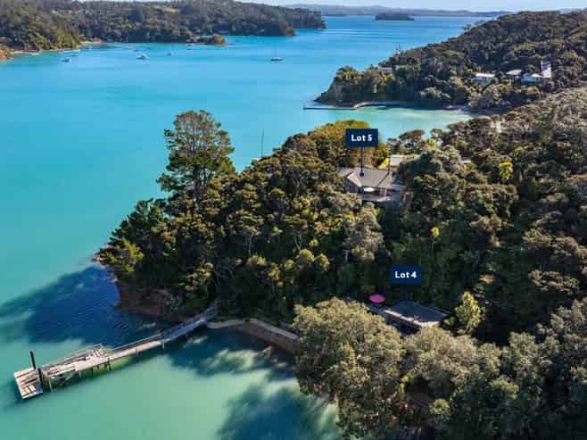 Lot 4 and 5,  Swansea Bay, Kawau Island