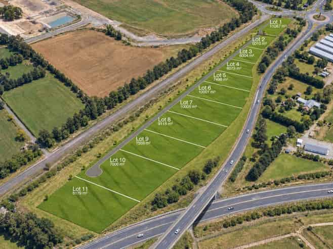 Commercial lots between Templeton and Rolleston