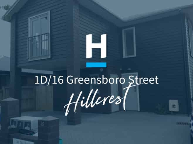 1D/16 Greensboro Street, Hamilton East