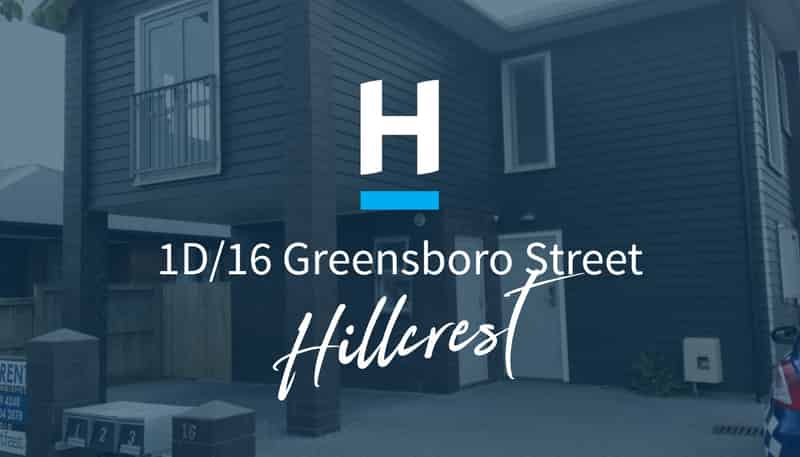1D/16 Greensboro Street, Hamilton East
