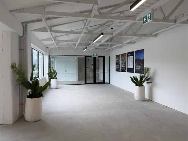 Open Plan Workspace with Rare Outdoor Deck