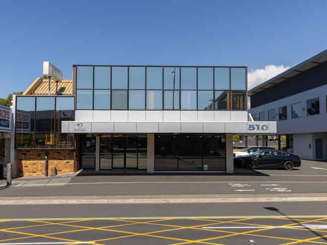 Cameron Road office with profile and parking
