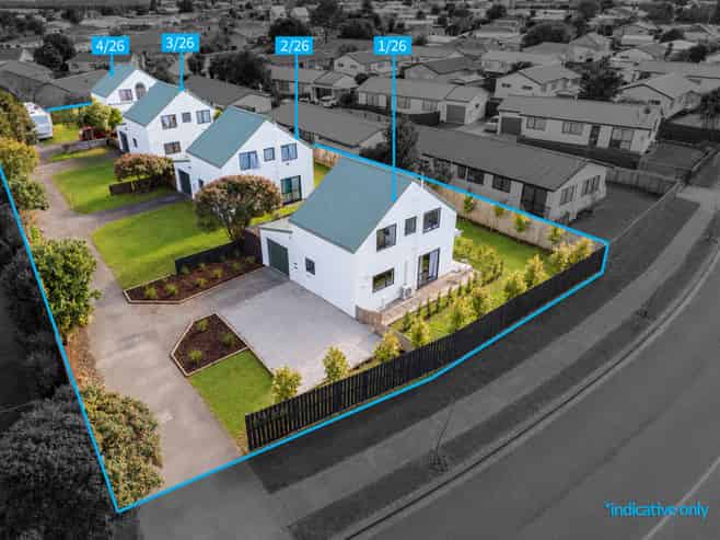 1,2,3 & 4/26 Barneys Farm Road, Clendon Park
