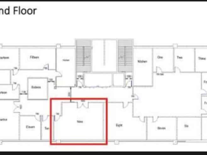 Affordable second floor office