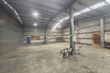 Secure Industrial Yard with Workshop
