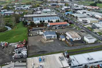2,100sqm Yard with Workshop - Drury