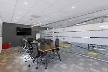 Modern Corner Office Block