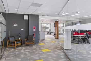 Modern Corner Office Block