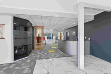 Modern Corner Office Block