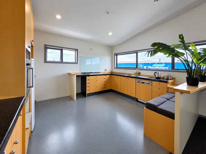 Modern industrial office with great visibility