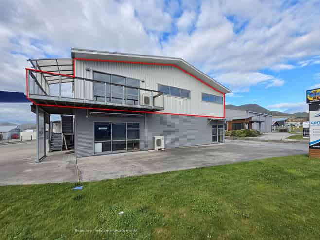 Modern industrial office with great visibility