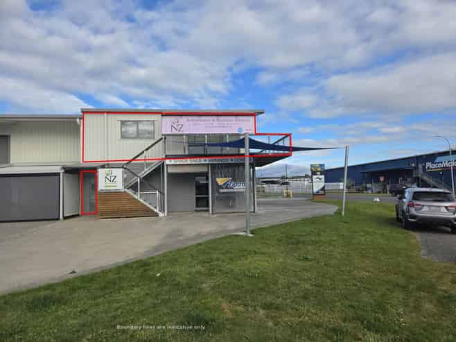 Modern industrial office with great visibility