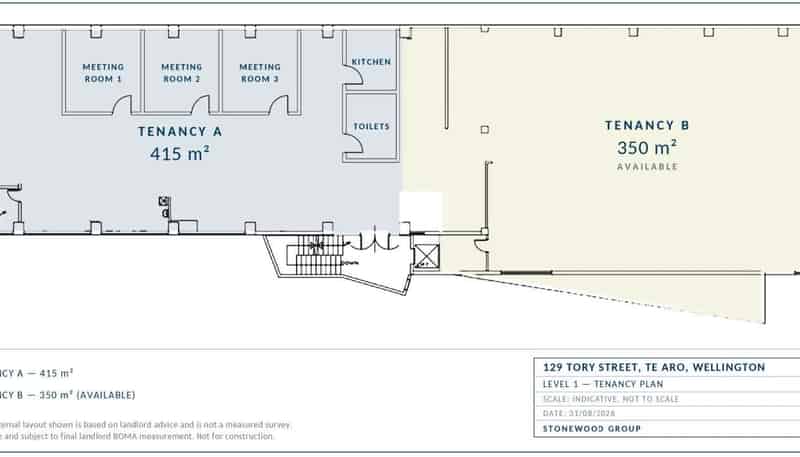  Level 1B, 129 Tory Street, Te Aro