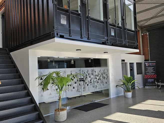 Modern industrial warehouse