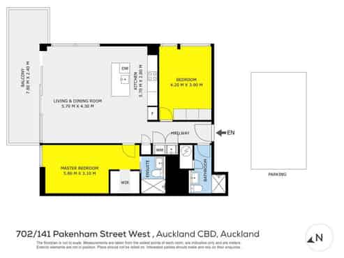 702/141 Pakenham Street, Auckland Central