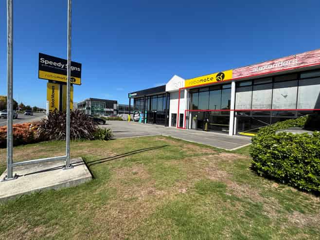 Office with exposure to Blenheim Road and car parking 