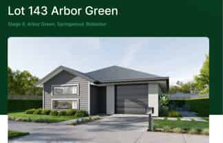 Lot 143 Arbor Green, Rolleston