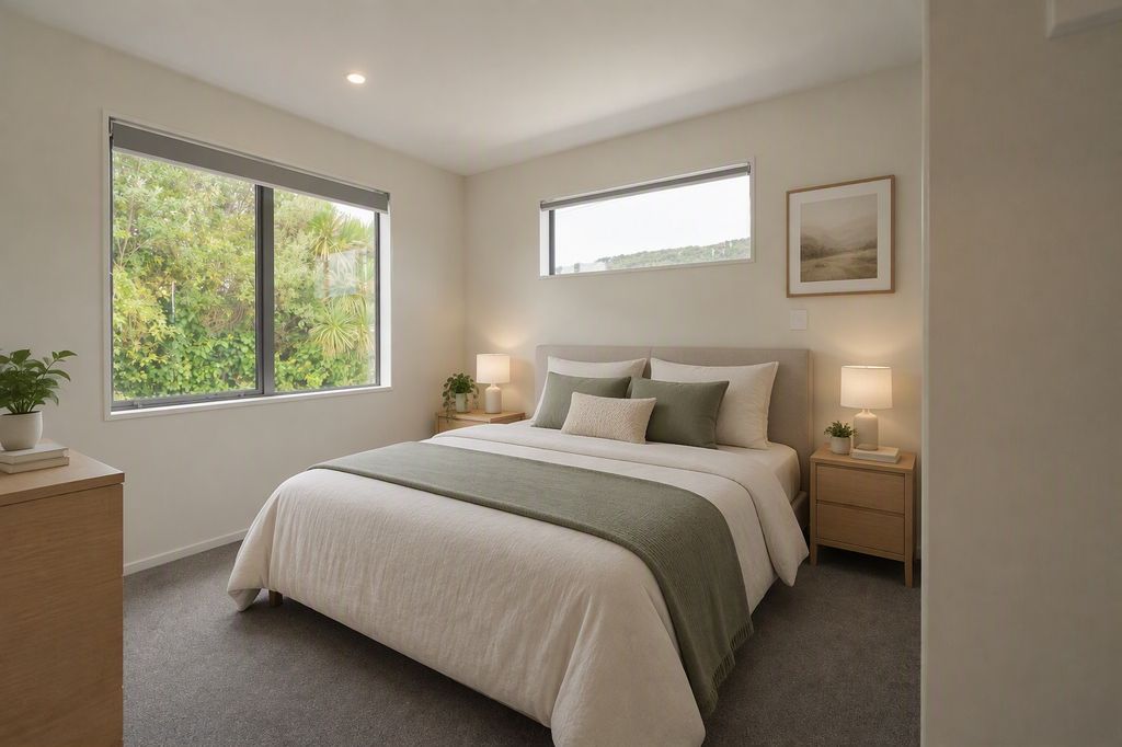 2-bedroom townhouses located on a quiet residential street. 3