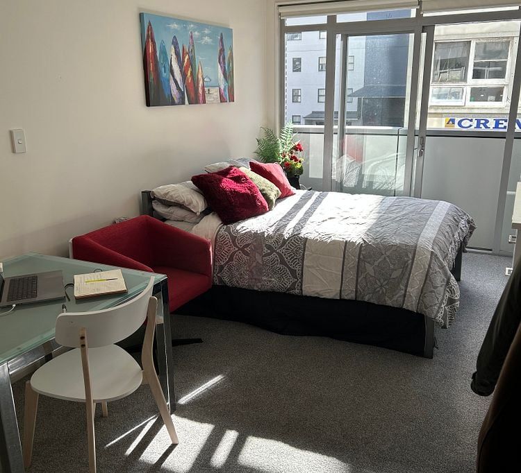 FURNISHED STUDIO OFF COURTENAY, $415pw incl bills 3